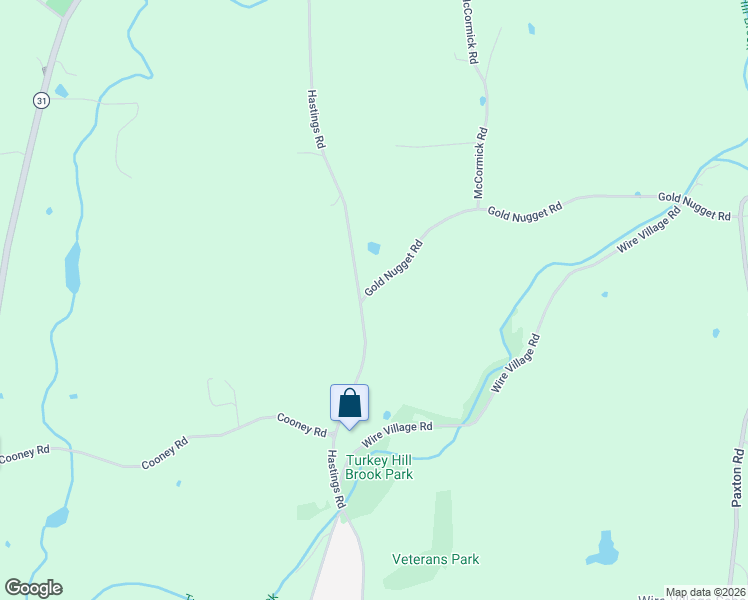 map of restaurants, bars, coffee shops, grocery stores, and more near 61 Hastings Road in Spencer