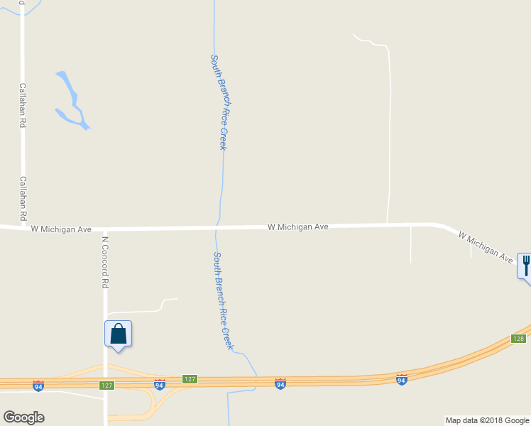 map of restaurants, bars, coffee shops, grocery stores, and more near 12850 West Michigan Avenue in Parma