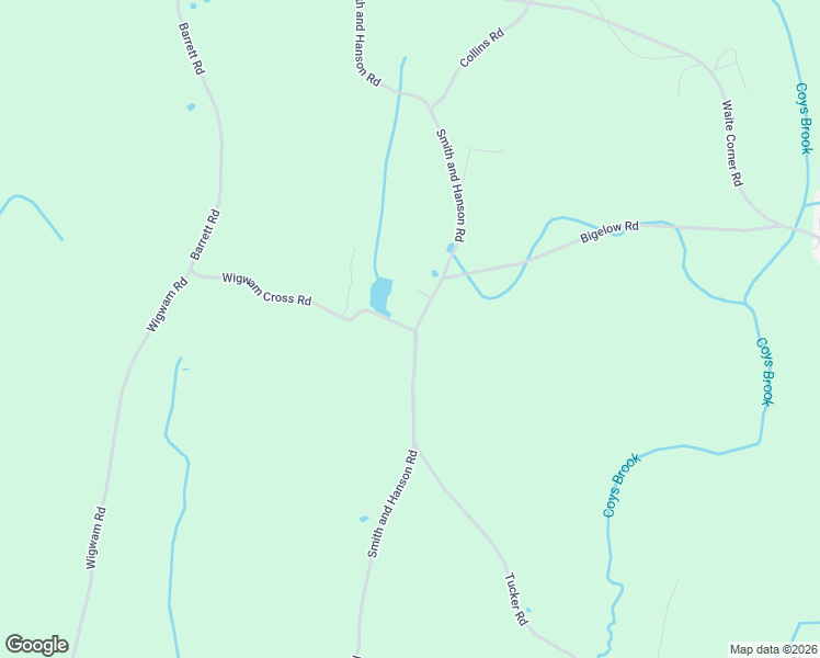 map of restaurants, bars, coffee shops, grocery stores, and more near 3 Wigwam Road in North Brookfield