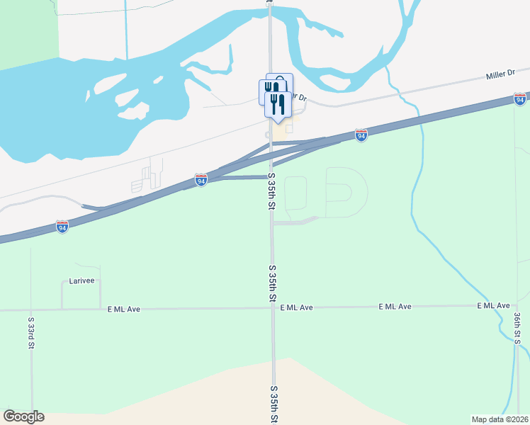 map of restaurants, bars, coffee shops, grocery stores, and more near 1930 South 35th Street in Galesburg