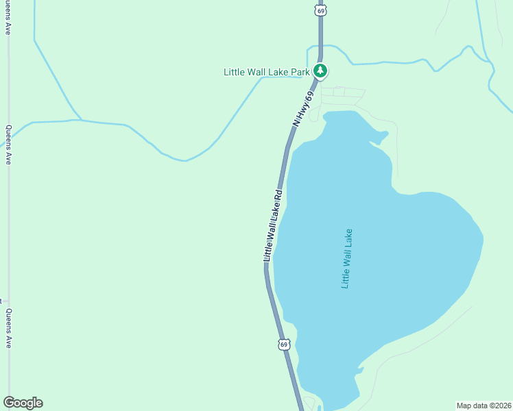 map of restaurants, bars, coffee shops, grocery stores, and more near 3569 Little Wall Lake Road in Jewell