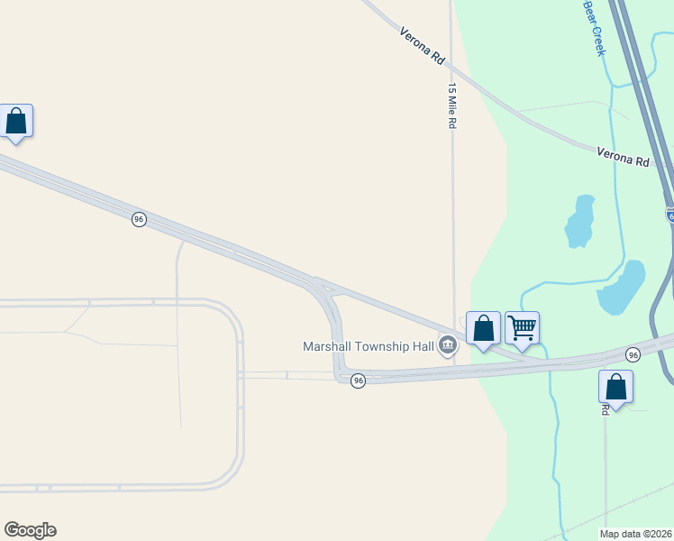 map of restaurants, bars, coffee shops, grocery stores, and more near 14741 West Michigan Avenue in Marshall