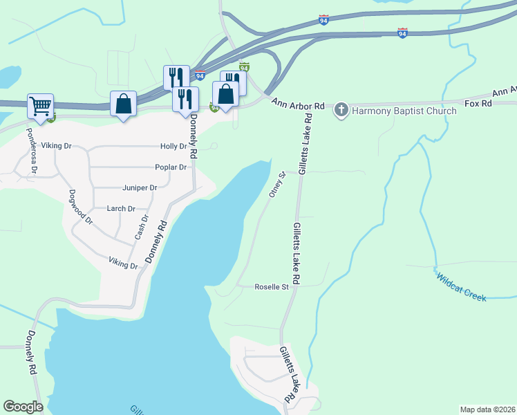 map of restaurants, bars, coffee shops, grocery stores, and more near 995 Otney Street in Jackson