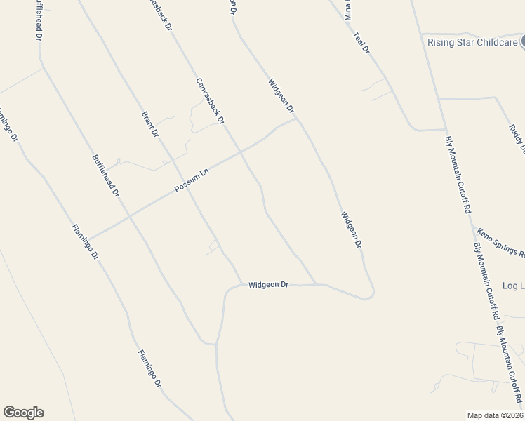 map of restaurants, bars, coffee shops, grocery stores, and more near 30758 Possum Drive in Bonanza