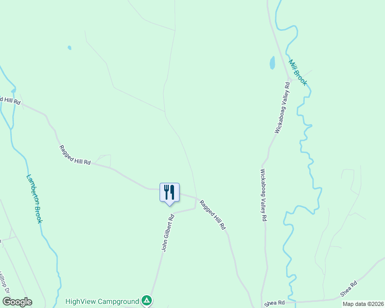 map of restaurants, bars, coffee shops, grocery stores, and more near 31 Tucker Road in West Brookfield