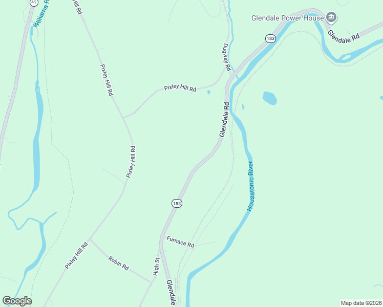 map of restaurants, bars, coffee shops, grocery stores, and more near 42 Glendale Road in Stockbridge