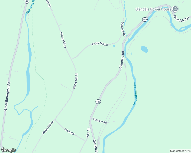 map of restaurants, bars, coffee shops, grocery stores, and more near 42 Glendale Road in Stockbridge