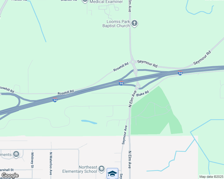 map of restaurants, bars, coffee shops, grocery stores, and more near 838 Barrett Lane in Jackson