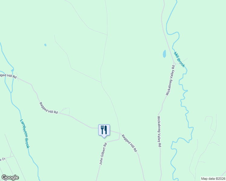 map of restaurants, bars, coffee shops, grocery stores, and more near 31 Tucker Road in West Brookfield