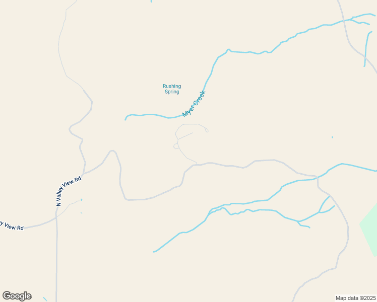 map of restaurants, bars, coffee shops, grocery stores, and more near 2700 North Valley View Road in Ashland