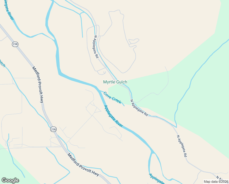 map of restaurants, bars, coffee shops, grocery stores, and more near 15985 North Applegate Road in Grants Pass