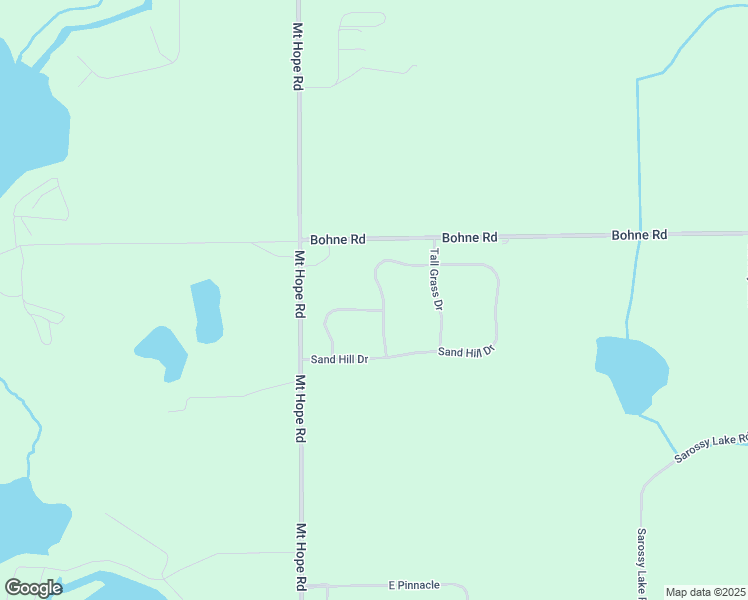 map of restaurants, bars, coffee shops, grocery stores, and more near 11376 Sand Hill Drive in Grass Lake