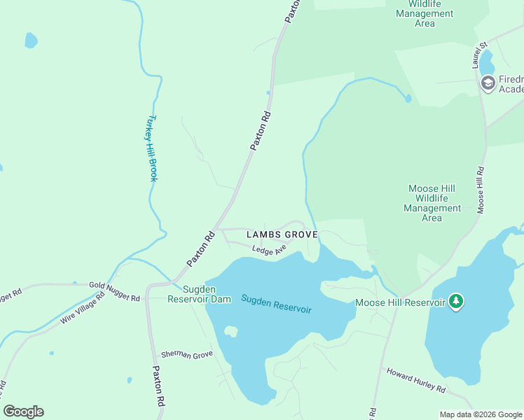 map of restaurants, bars, coffee shops, grocery stores, and more near 21 Lambs Grove in Spencer