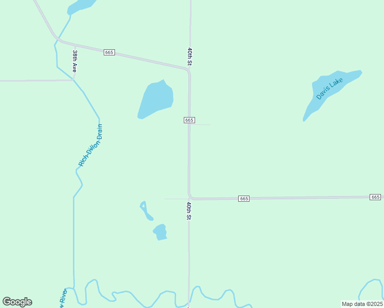 map of restaurants, bars, coffee shops, grocery stores, and more near 39261 County Road 665 in Paw Paw
