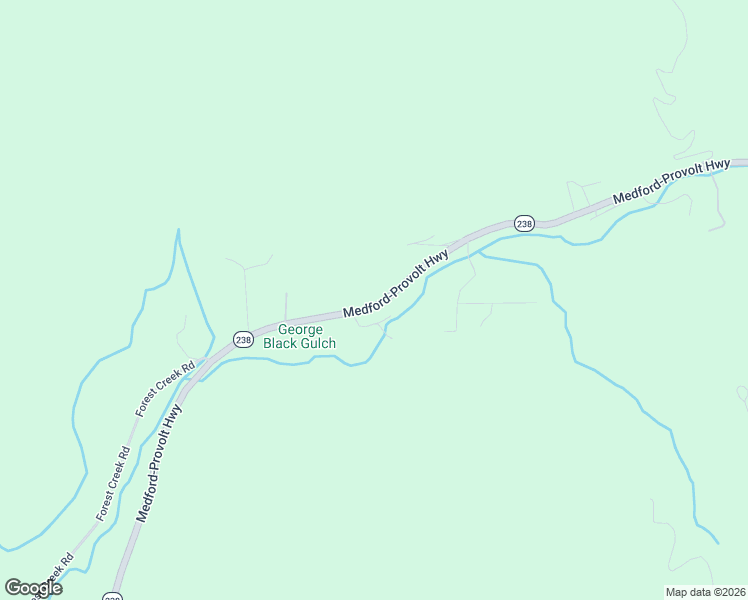 map of restaurants, bars, coffee shops, grocery stores, and more near 4431 Oregon 238 in Jacksonville