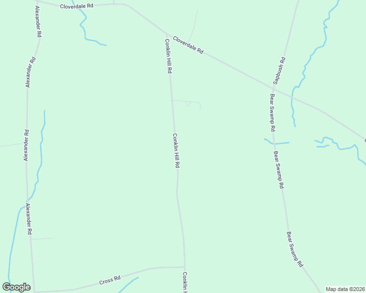 map of restaurants, bars, coffee shops, grocery stores, and more near 446 Conklin Hill Road in Chenango Forks