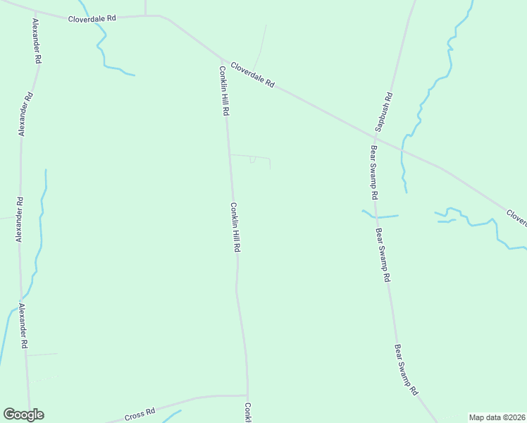 map of restaurants, bars, coffee shops, grocery stores, and more near 446 Conklin Hill Road in Chenango Forks