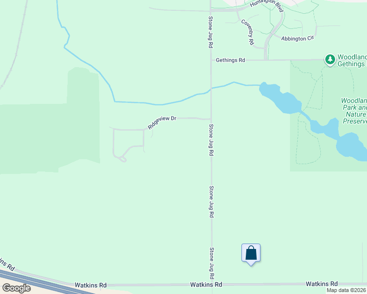 map of restaurants, bars, coffee shops, grocery stores, and more near Ridgeview Drive in Battle Creek