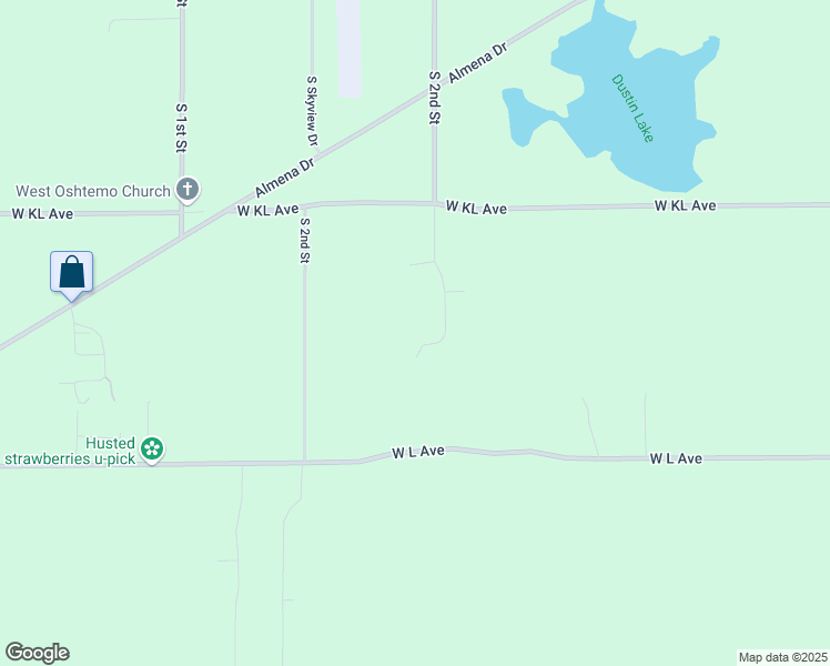 map of restaurants, bars, coffee shops, grocery stores, and more near 1258 Oshtemo Trce in Kalamazoo