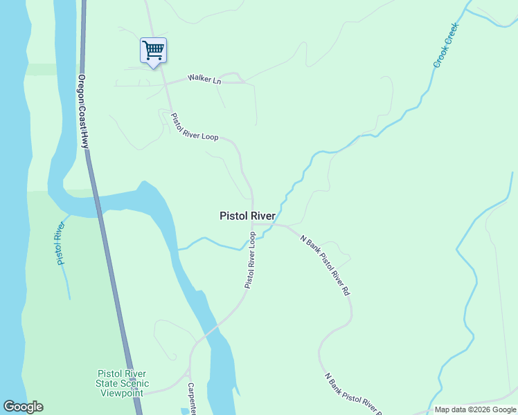 map of restaurants, bars, coffee shops, grocery stores, and more near in Pistol River