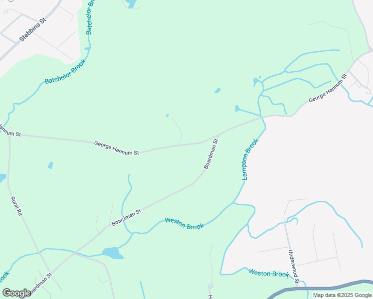 map of restaurants, bars, coffee shops, grocery stores, and more near 581 George Hannum Street in Belchertown