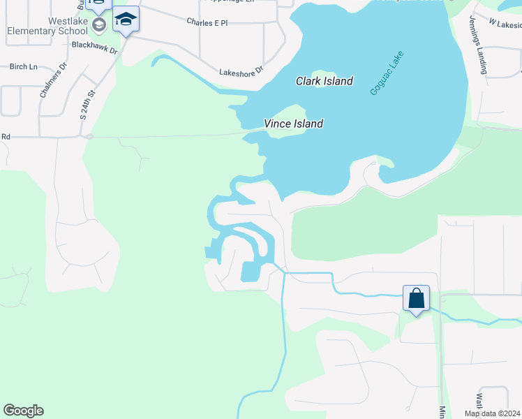 map of restaurants, bars, coffee shops, grocery stores, and more near 204 Lynwood Drive in Battle Creek