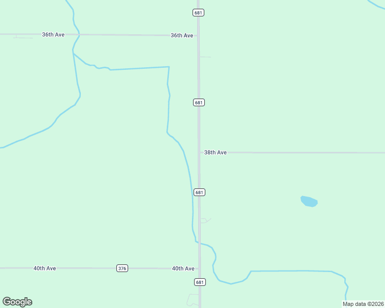 map of restaurants, bars, coffee shops, grocery stores, and more near 57780 County Road 376 in Bangor