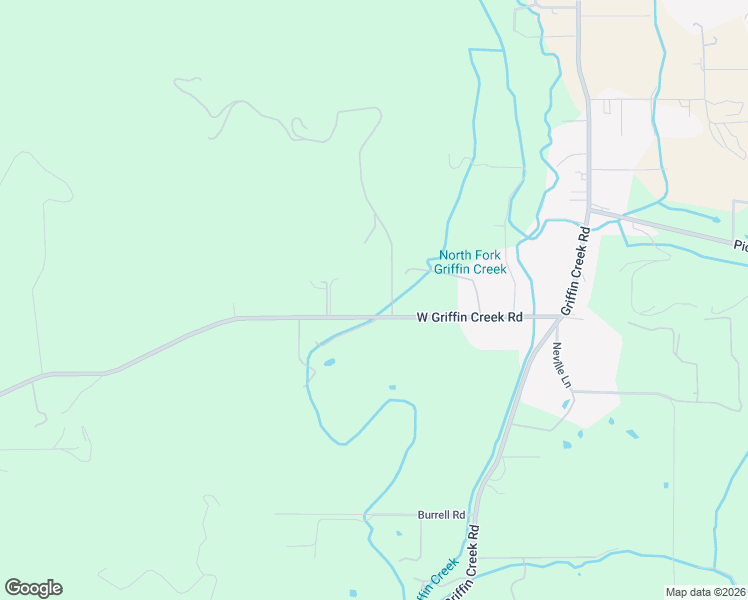 map of restaurants, bars, coffee shops, grocery stores, and more near 3174 West Griffin Creek Road in Medford