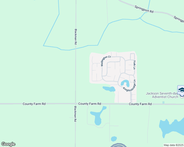 map of restaurants, bars, coffee shops, grocery stores, and more near 4298 Dover in Jackson