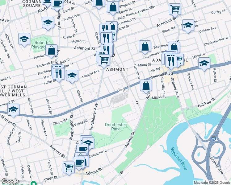 Gallivan Blvd & Magdala St, Boston MA Walk Score
