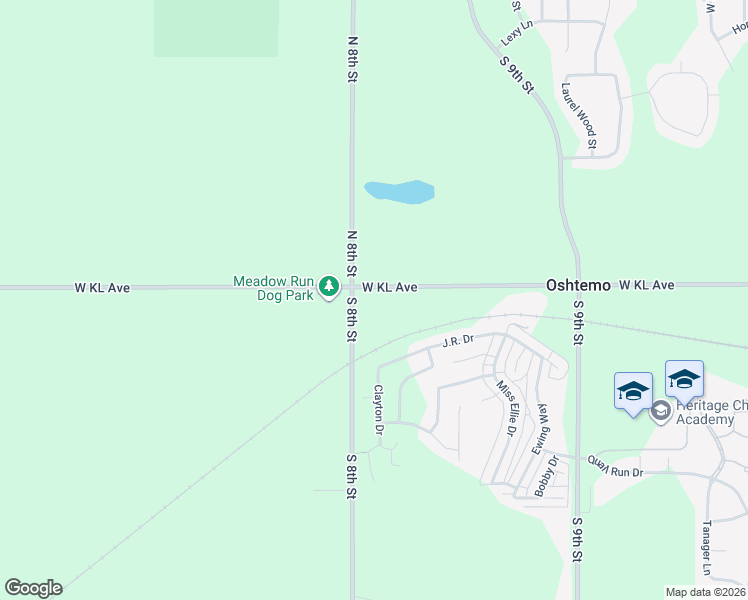 map of restaurants, bars, coffee shops, grocery stores, and more near in Kalamazoo County