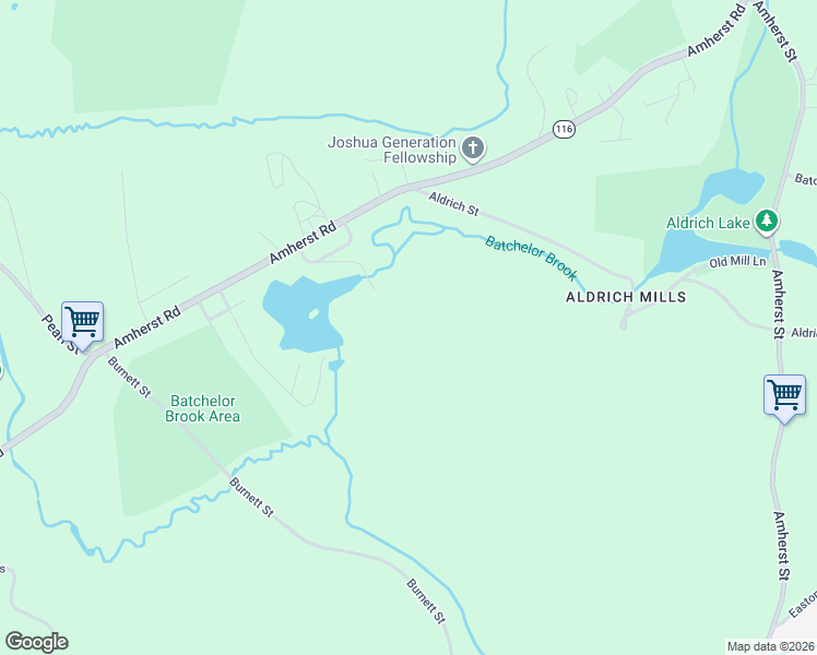 map of restaurants, bars, coffee shops, grocery stores, and more near Notch Place in Granby