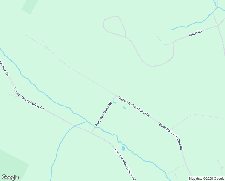 map of restaurants, bars, coffee shops, grocery stores, and more near 2080 Upper Meeker Hollow Road in Roxbury