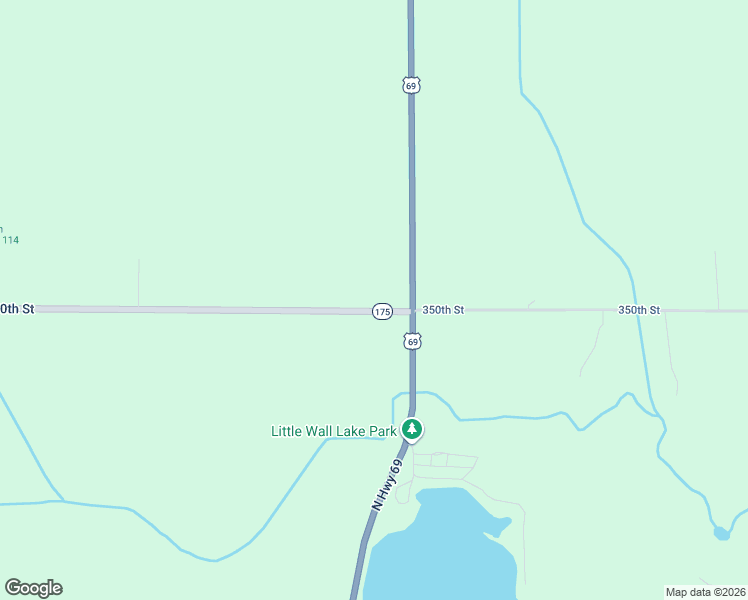 map of restaurants, bars, coffee shops, grocery stores, and more near 2695 350th Street in Jewell