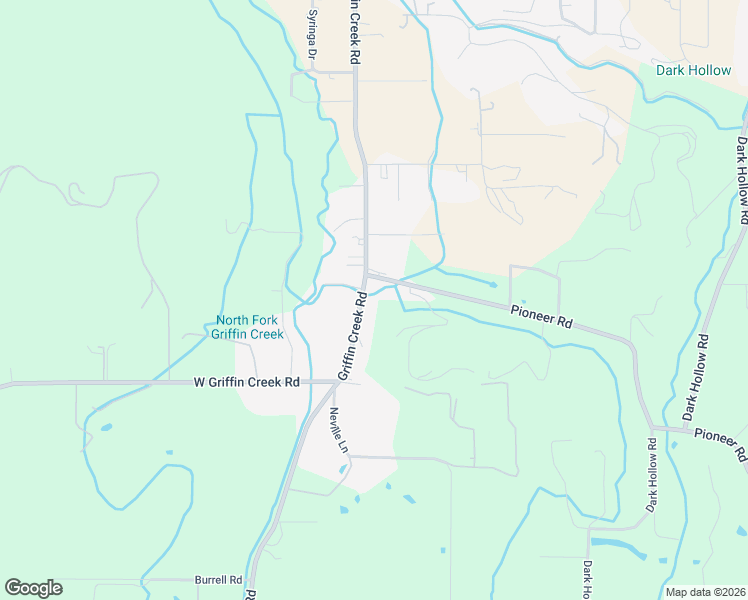 map of restaurants, bars, coffee shops, grocery stores, and more near 3327 Griffin Creek Road in Medford