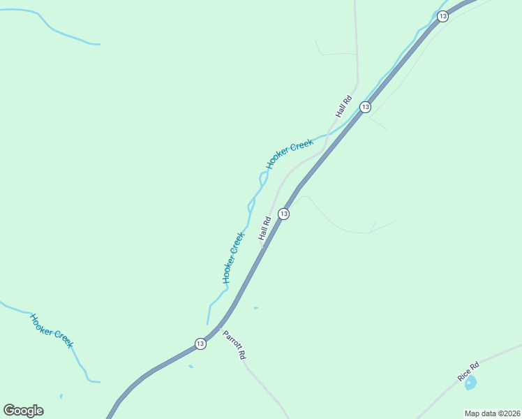 map of restaurants, bars, coffee shops, grocery stores, and more near 1-189 Hall Road in Chemung