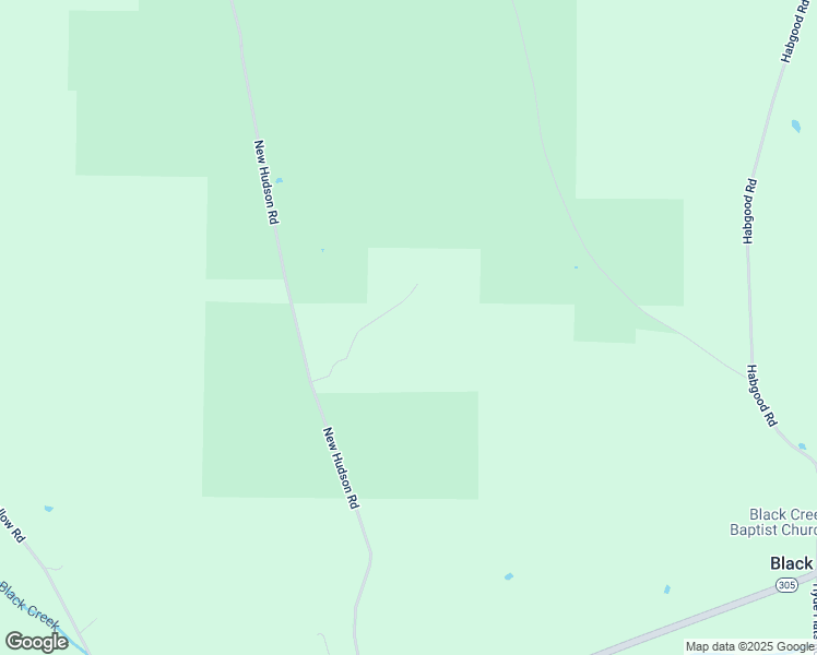 map of restaurants, bars, coffee shops, grocery stores, and more near 6458 New Hudson Road in Black Creek