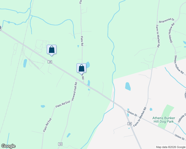 map of restaurants, bars, coffee shops, grocery stores, and more near in Athens