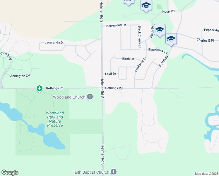 map of restaurants, bars, coffee shops, grocery stores, and more near 3003 Gethings Road in Battle Creek