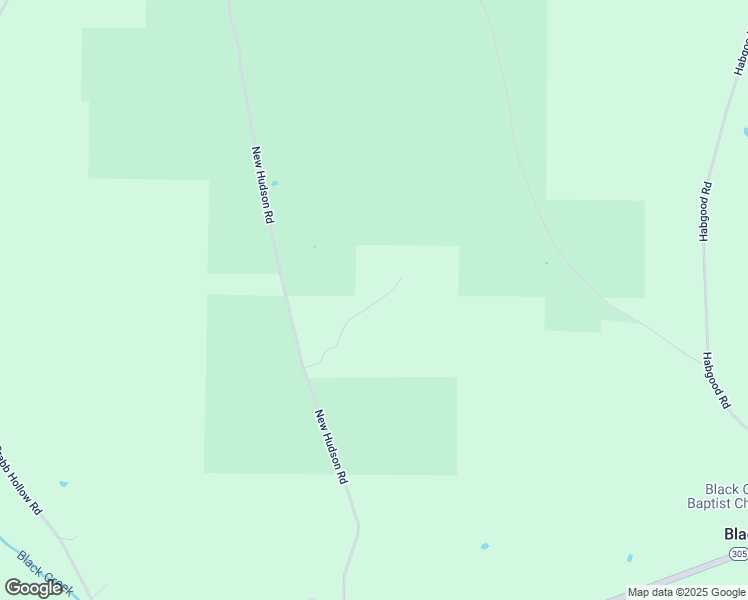 map of restaurants, bars, coffee shops, grocery stores, and more near 6458 New Hudson Road in Black Creek