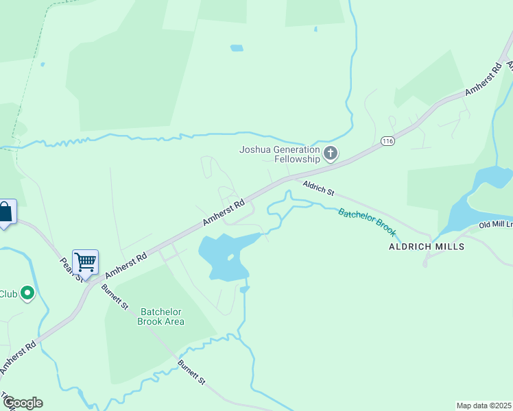 map of restaurants, bars, coffee shops, grocery stores, and more near 9 Jackielyn Circle in Granby