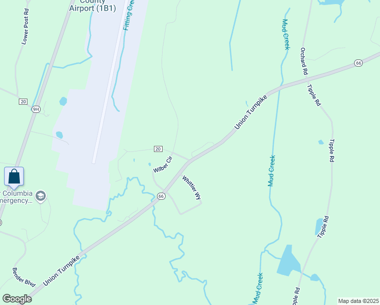 map of restaurants, bars, coffee shops, grocery stores, and more near 1092 New York 66 in Ghent