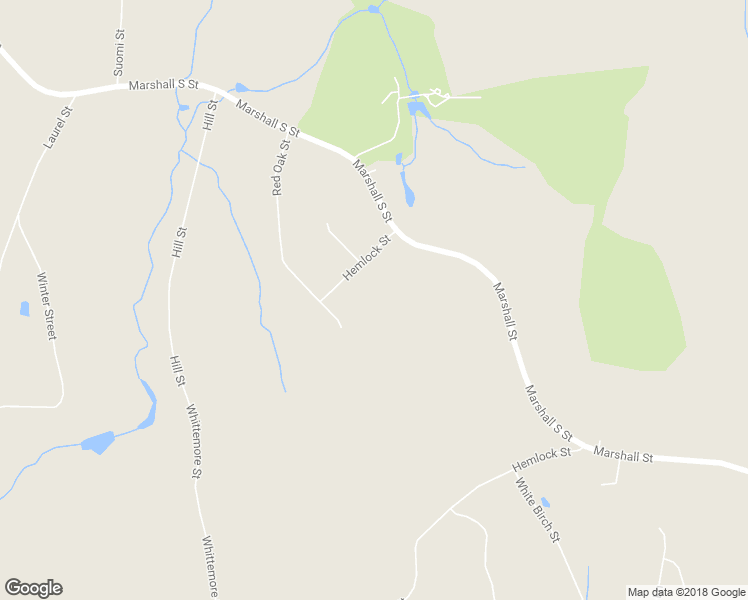 map of restaurants, bars, coffee shops, grocery stores, and more near 7 Hemlock Street in Paxton