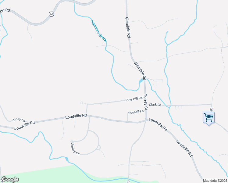 map of restaurants, bars, coffee shops, grocery stores, and more near 22 Pine Hill Road in Easthampton