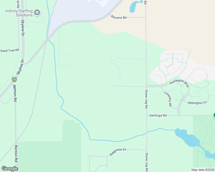 map of restaurants, bars, coffee shops, grocery stores, and more near 14763 Stone Jug Road in Battle Creek