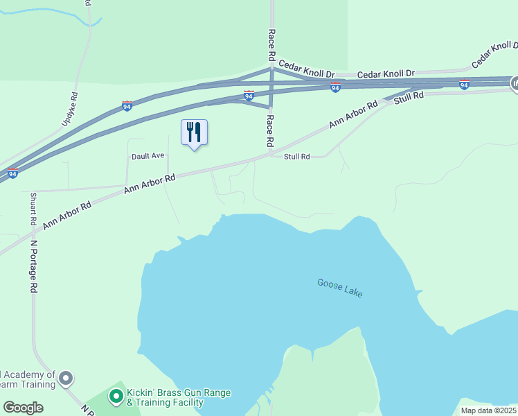 map of restaurants, bars, coffee shops, grocery stores, and more near 341 Studer Drive in Jackson County
