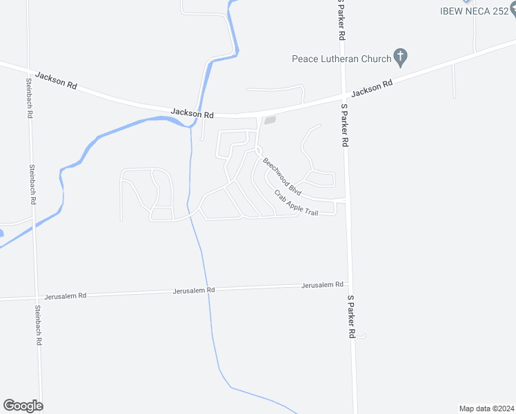 map of restaurants, bars, coffee shops, grocery stores, and more near 8545 Hawthorn Hill in Dexter