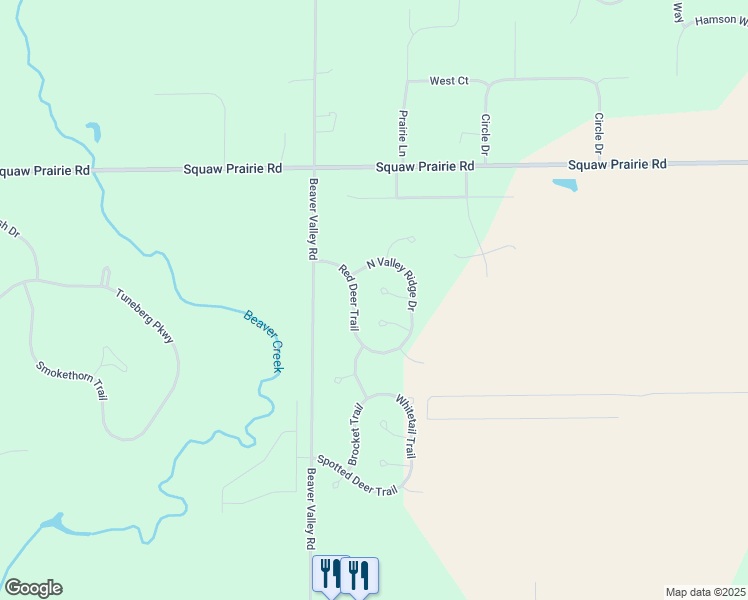 map of restaurants, bars, coffee shops, grocery stores, and more near 4482 Deer Valley Close in Belvidere