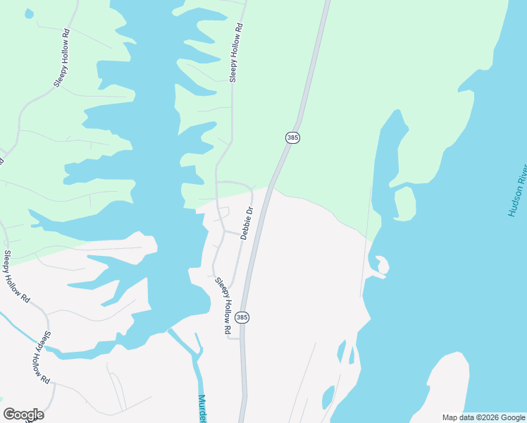 map of restaurants, bars, coffee shops, grocery stores, and more near New York 385 in Athens