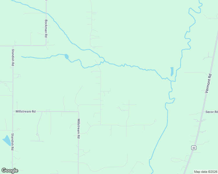 map of restaurants, bars, coffee shops, grocery stores, and more near 18316 Woodland Trail in Marengo